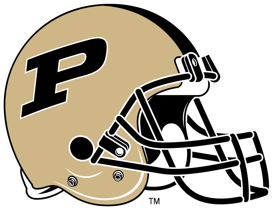Purdue Boilermakers 2015-2017 Helmet Logo iron on transfers for T-shirts